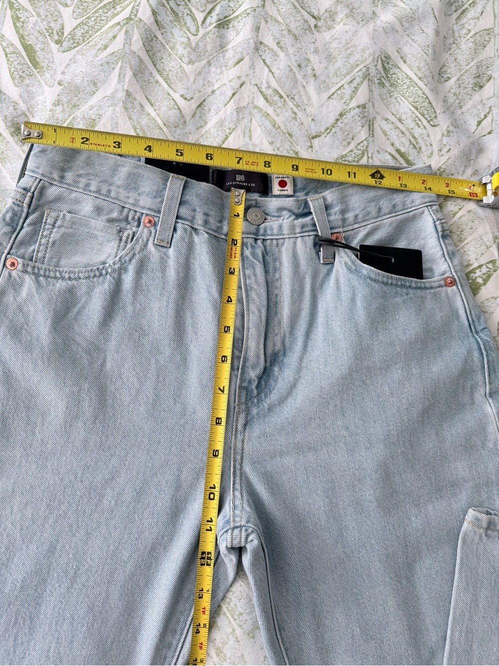 Levi’s Japanese Selvedge Plank Straight Fit Women's Jeans - Picture 9 of 16